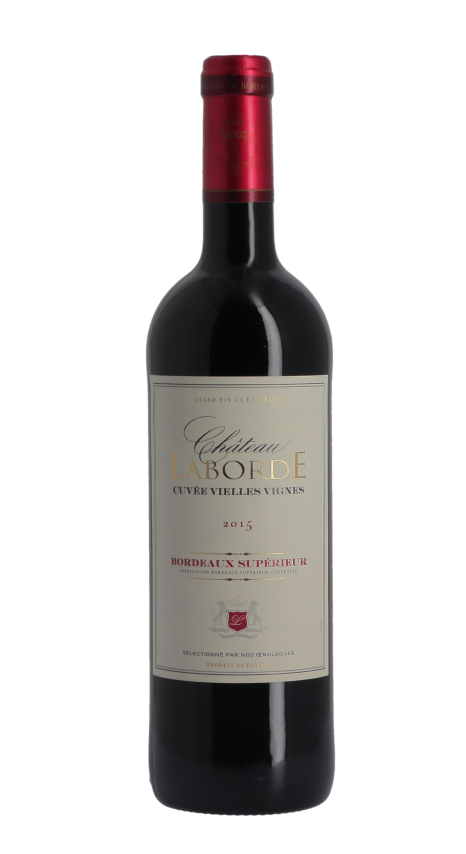 packshot d’une bouteille de vin