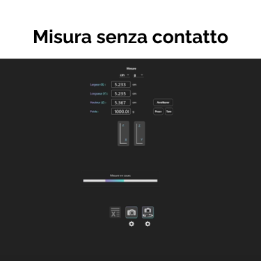 Video con misurazione senza contatto