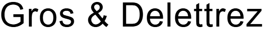 Gros & Delettrez logo
